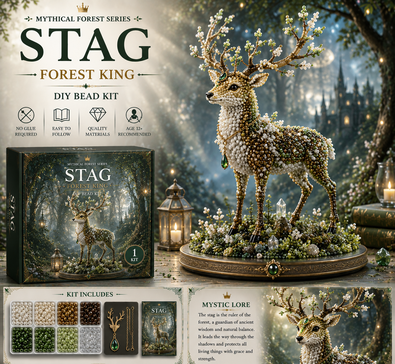 Mythical Forest DIY Bead Kit Collection