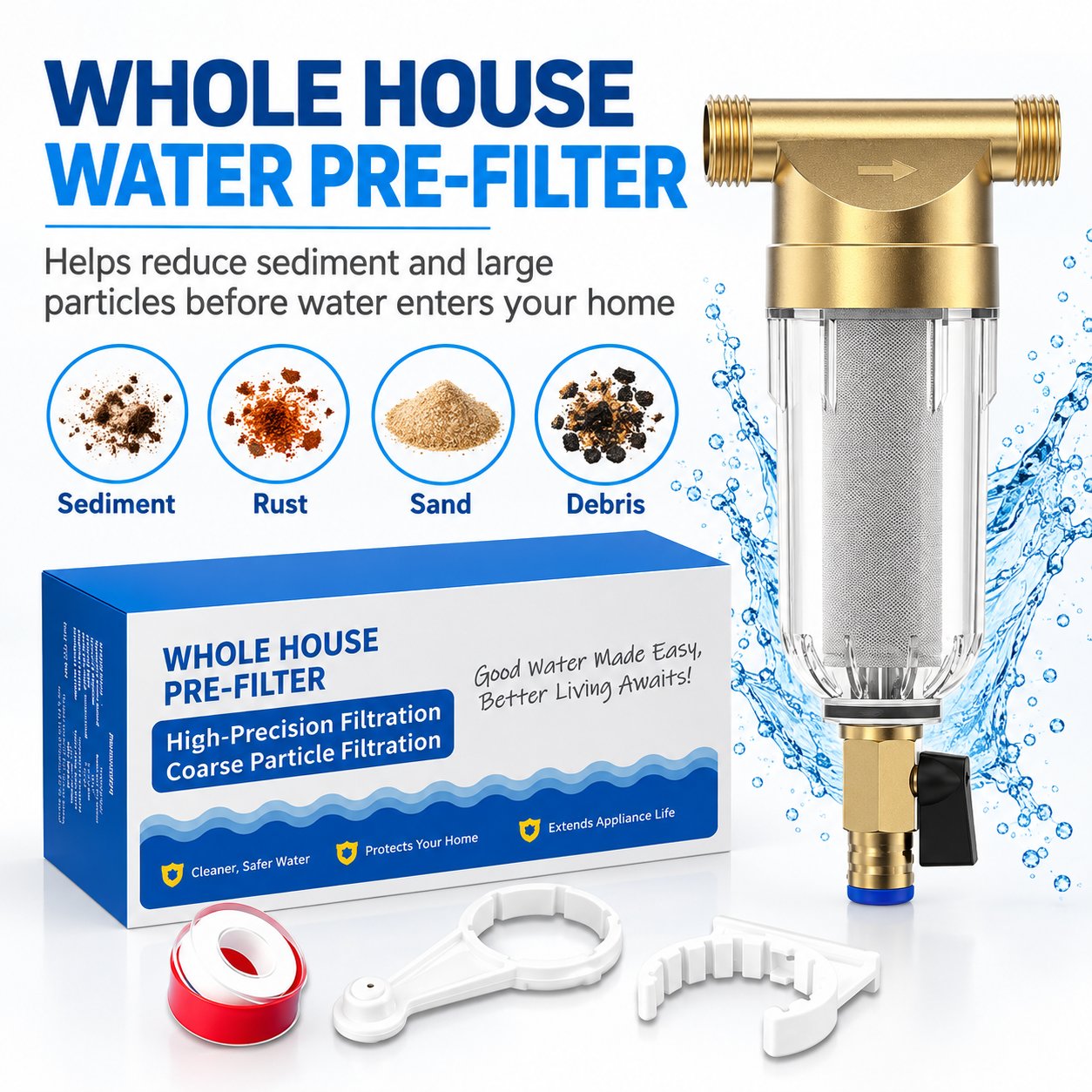 Stop Sediment Before It Reaches Your Home Stop Sediment Before It Reaches Your Home