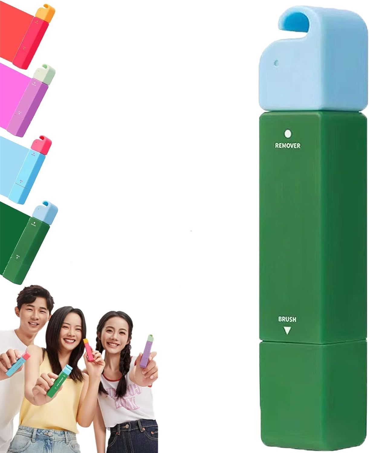 Elephant Kiss Stain Remover, Dual Head Sticks for Instant Treatment, Removes Tough Stains and is Safe for Fabrics, Fabric Cleaner in Travel Format