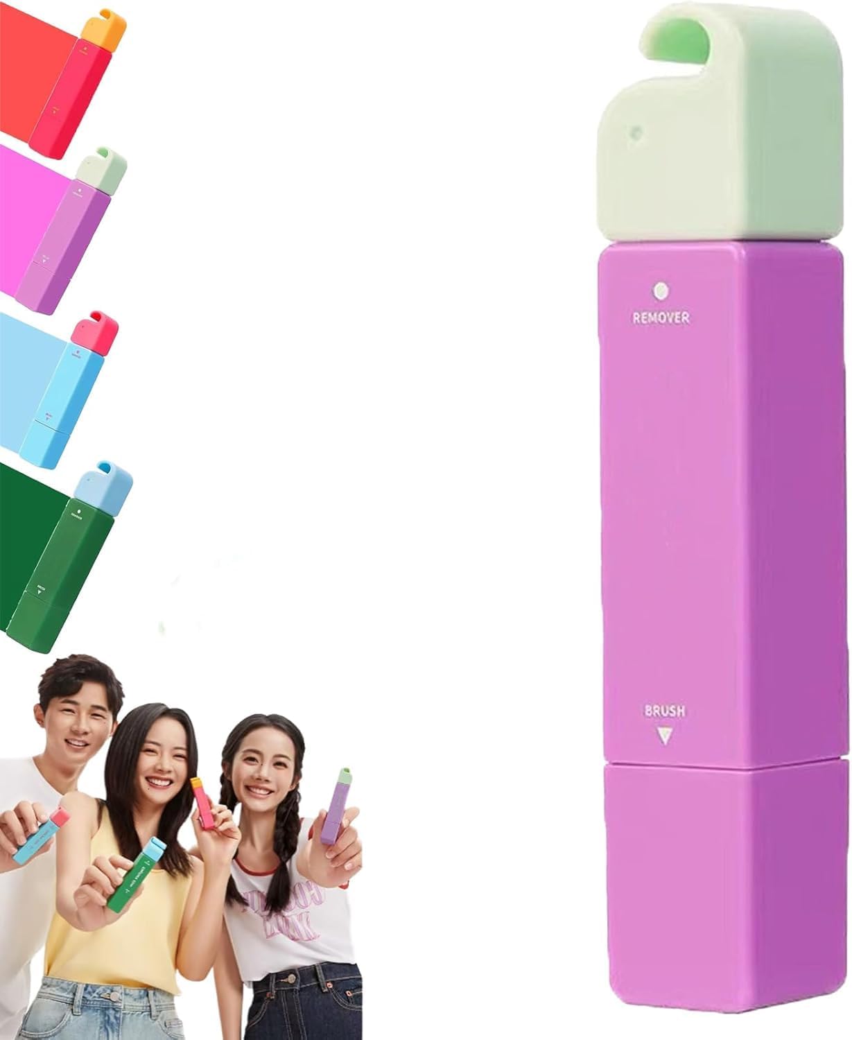 Elephant Kiss Stain Remover, Dual Head Sticks for Instant Treatment, Removes Tough Stains and is Safe for Fabrics, Fabric Cleaner in Travel Format