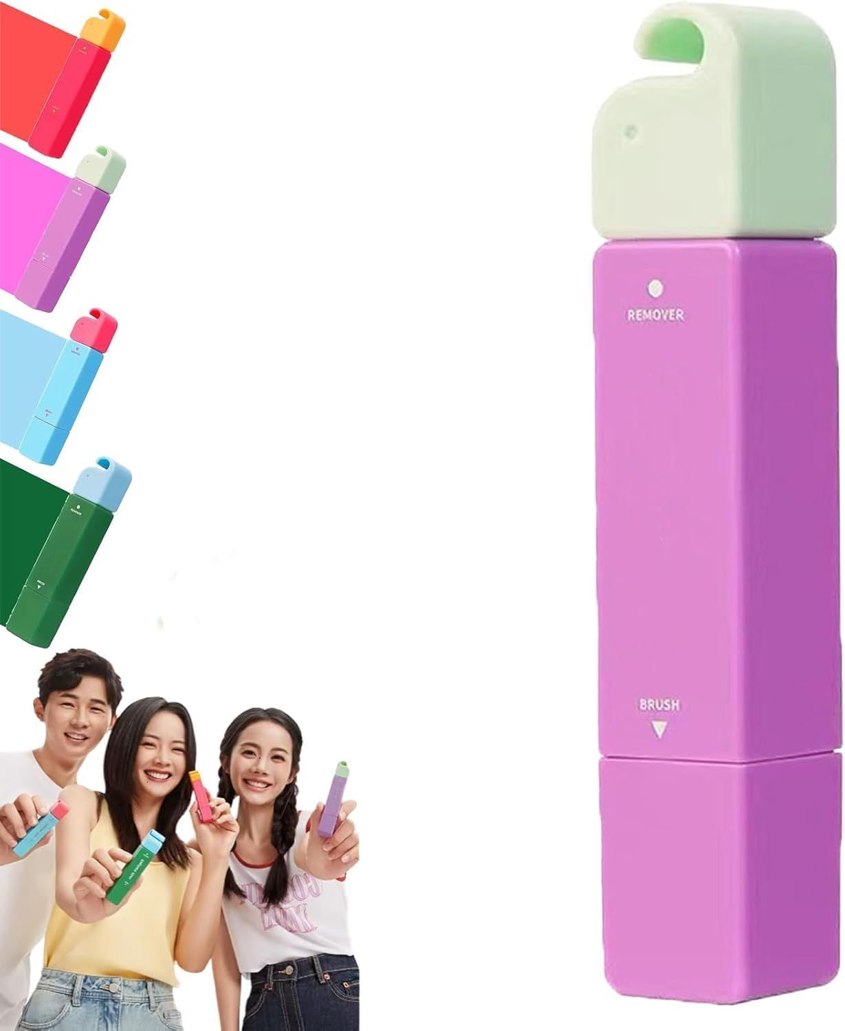 Elephant Kiss Stain Remover, Dual Head Sticks for Instant Treatment, Removes Tough Stains and is Safe for Fabrics, Fabric Cleaner in Travel Format