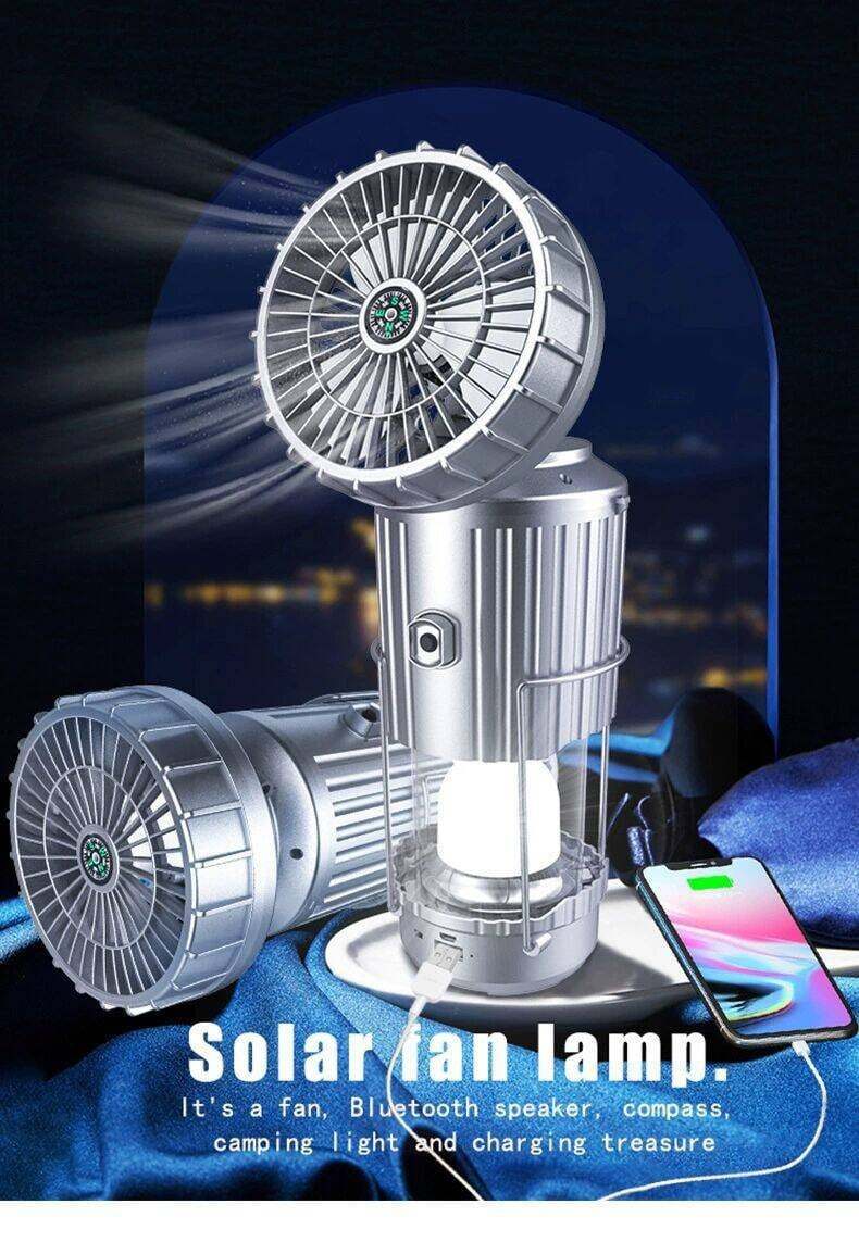 🏆Flash Sale⚡ 50K+ SOLD! Almost Gone-💥🔥5-In-1 Portable LED Camping Lantern With Fan