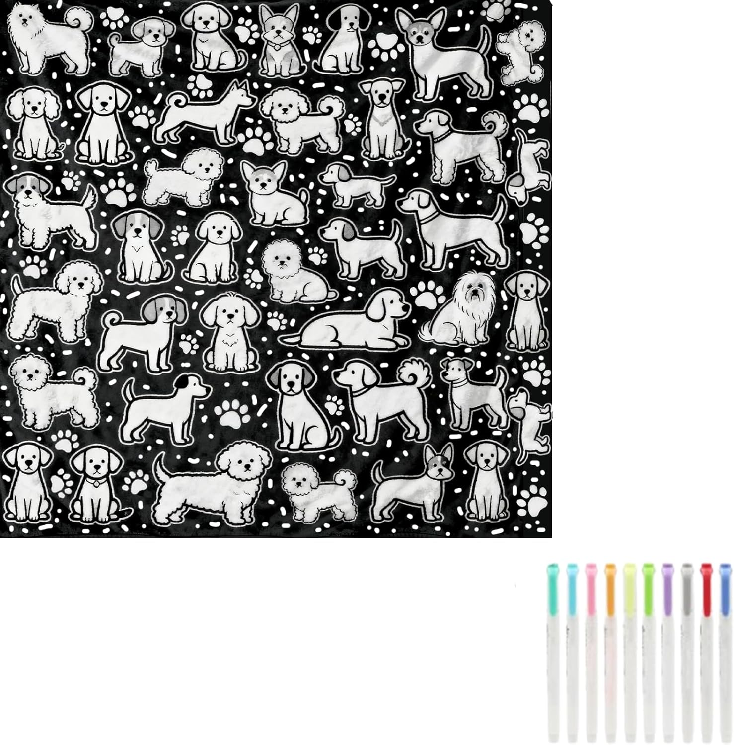 🧠The Attention Rebuilder-DIY Coloring Blanket