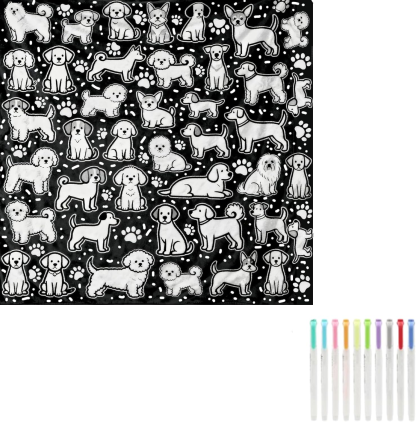 🧠The Attention Rebuilder-DIY Coloring Blanket