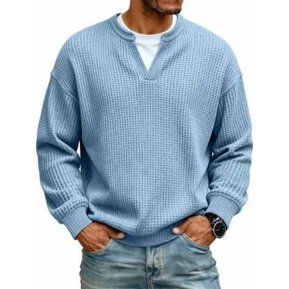 ⌛Limited-Time Offer🛍️50% OFF !!📢Layered Comfort Waffle Tee