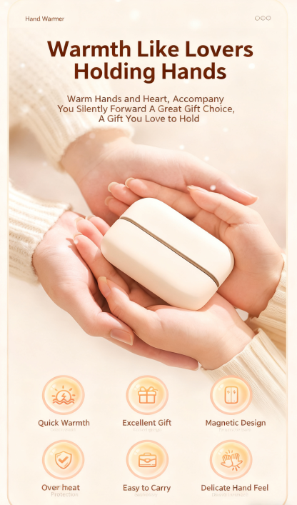 🎊🎅Limited Christmas sale - 50% OFF🎊🎅New 2 in 1 Magnetic Rechargeable Hand Warmers