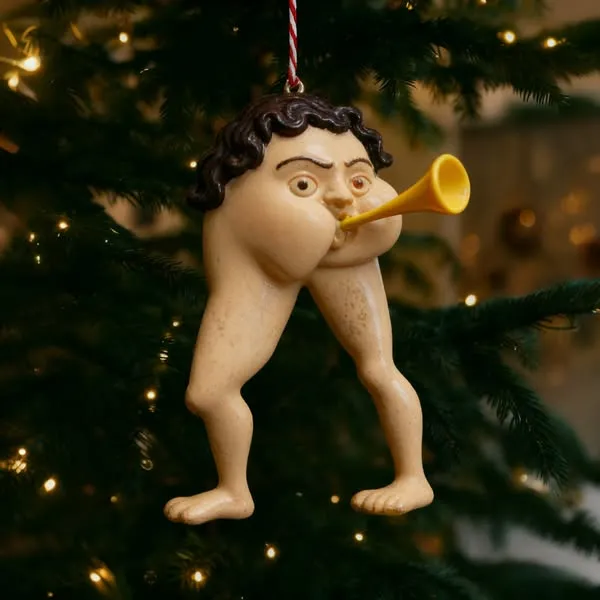 🔥 Black Friday 50% OFF --Limited-time offer: Funny Medieval Grotesque Ornament