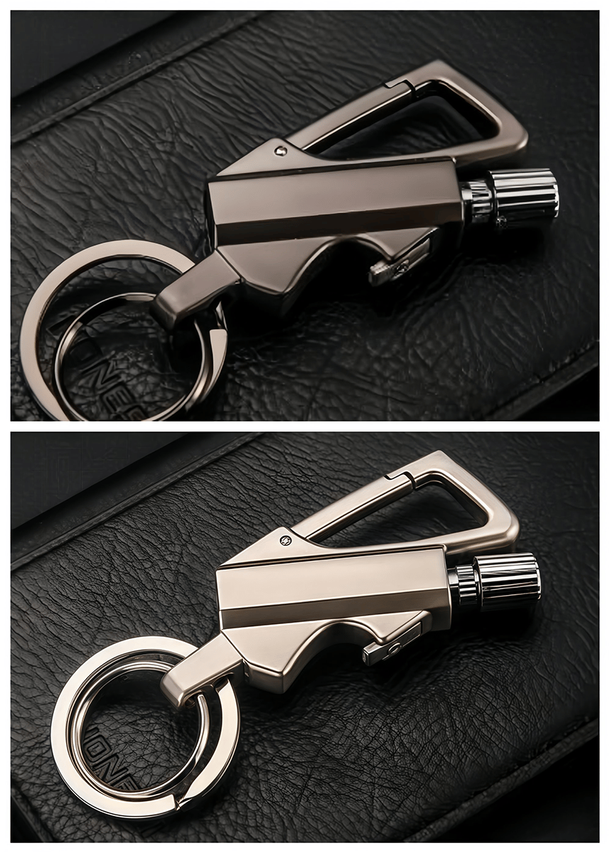 🏆Flash Sale⚡ 50K+ SOLD! Almost Gone-💥Permanent Match Infinity Lighter with Multitool Keychain Bottle Opener