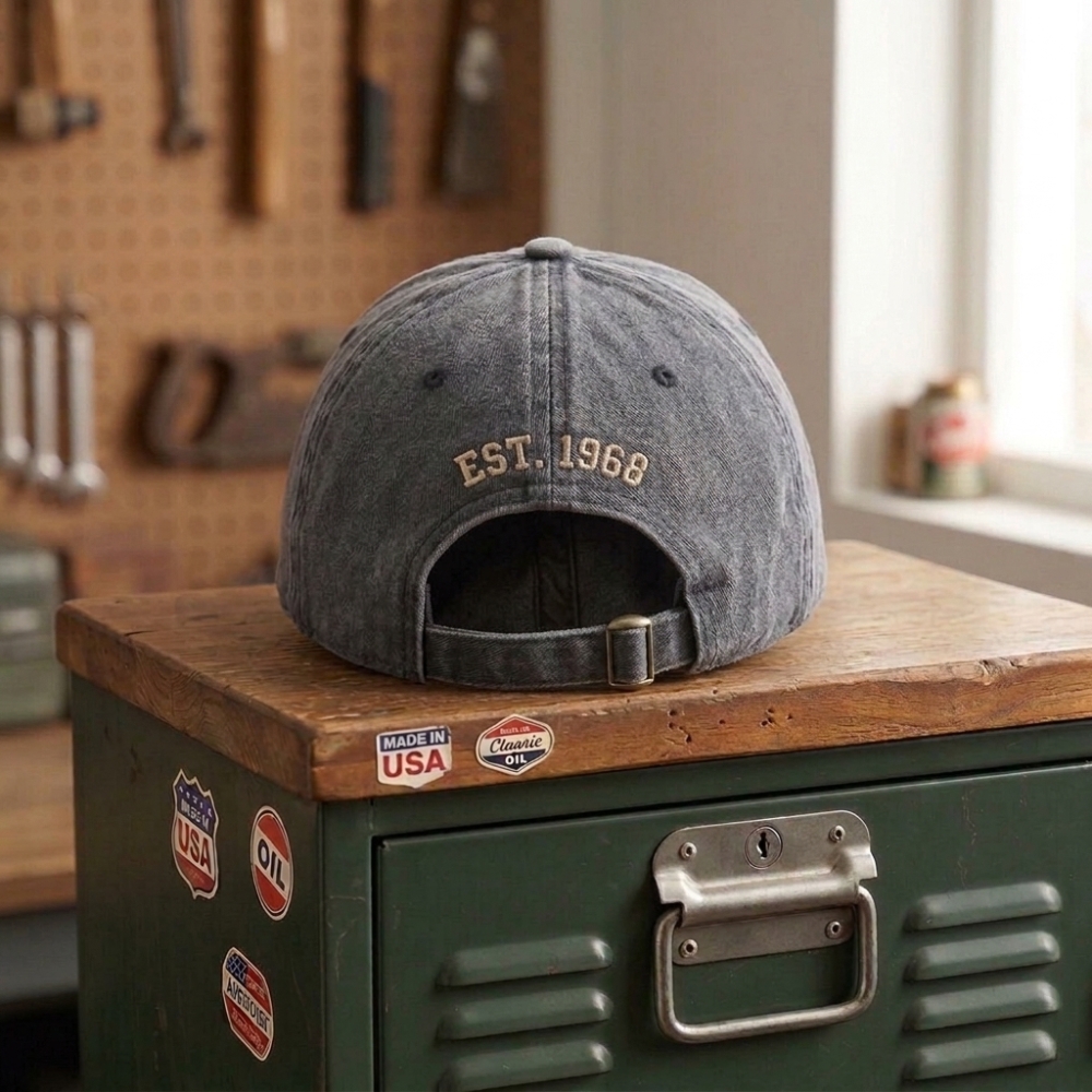 "OLD & DON'T CARE" Baseball Cap –  Adjustable Cap for Men, Perfect Gift For Dad Low Profile Dad Hat