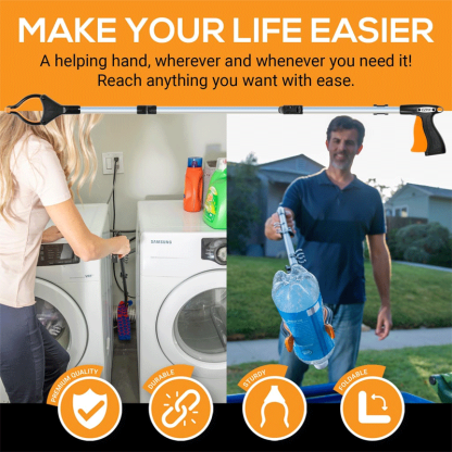 43 Foldable Grabber Reacher Tool for Seniors