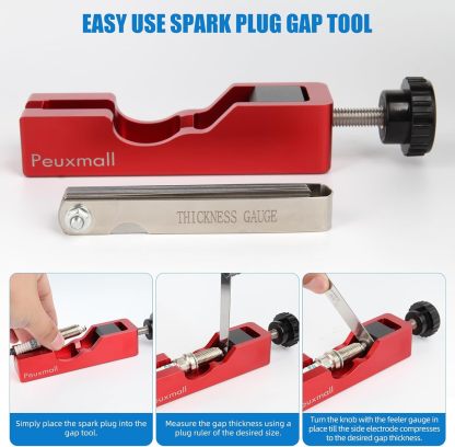 🔥LAST DAY 49% OFF - 🛠️Spark Plug Gap Tool with Feeler Gauge