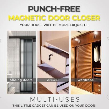 🎅Christmas Sale 50% OFF!!✨Magnetic Door Closer Without Perforations