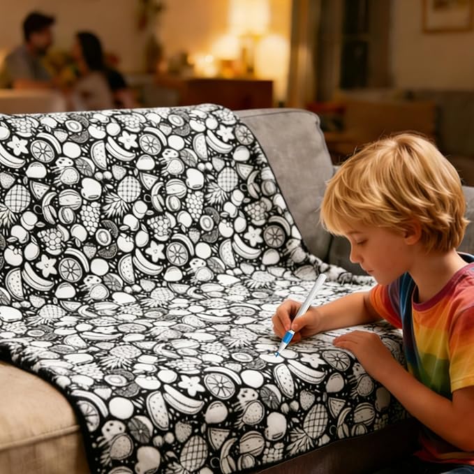 🧠The Attention Rebuilder-DIY Coloring Blanket