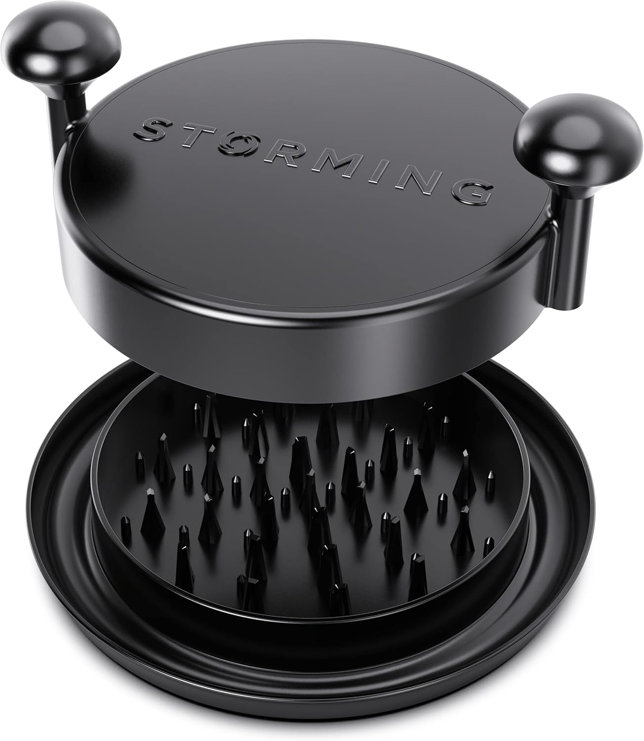 116-Spike Meat Shredder Beast – Effortless Pulled Chicken, Pork & Steak in Seconds! No Claws, No Forks, Just Twist & Shred