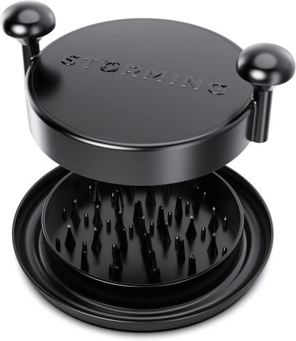 116-Spike Meat Shredder Beast – Effortless Pulled Chicken, Pork & Steak in Seconds! No Claws, No Forks, Just Twist & Shred