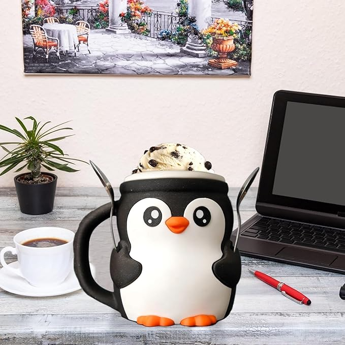 Last Day Flash Sale -53% OFF -Penguin Mug  （BUY 2 FREE SHIPPING)