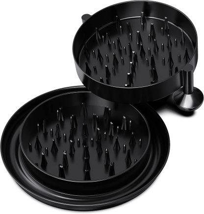 116-Spike Meat Shredder Beast – Effortless Pulled Chicken, Pork & Steak in Seconds! No Claws, No Forks, Just Twist & Shred