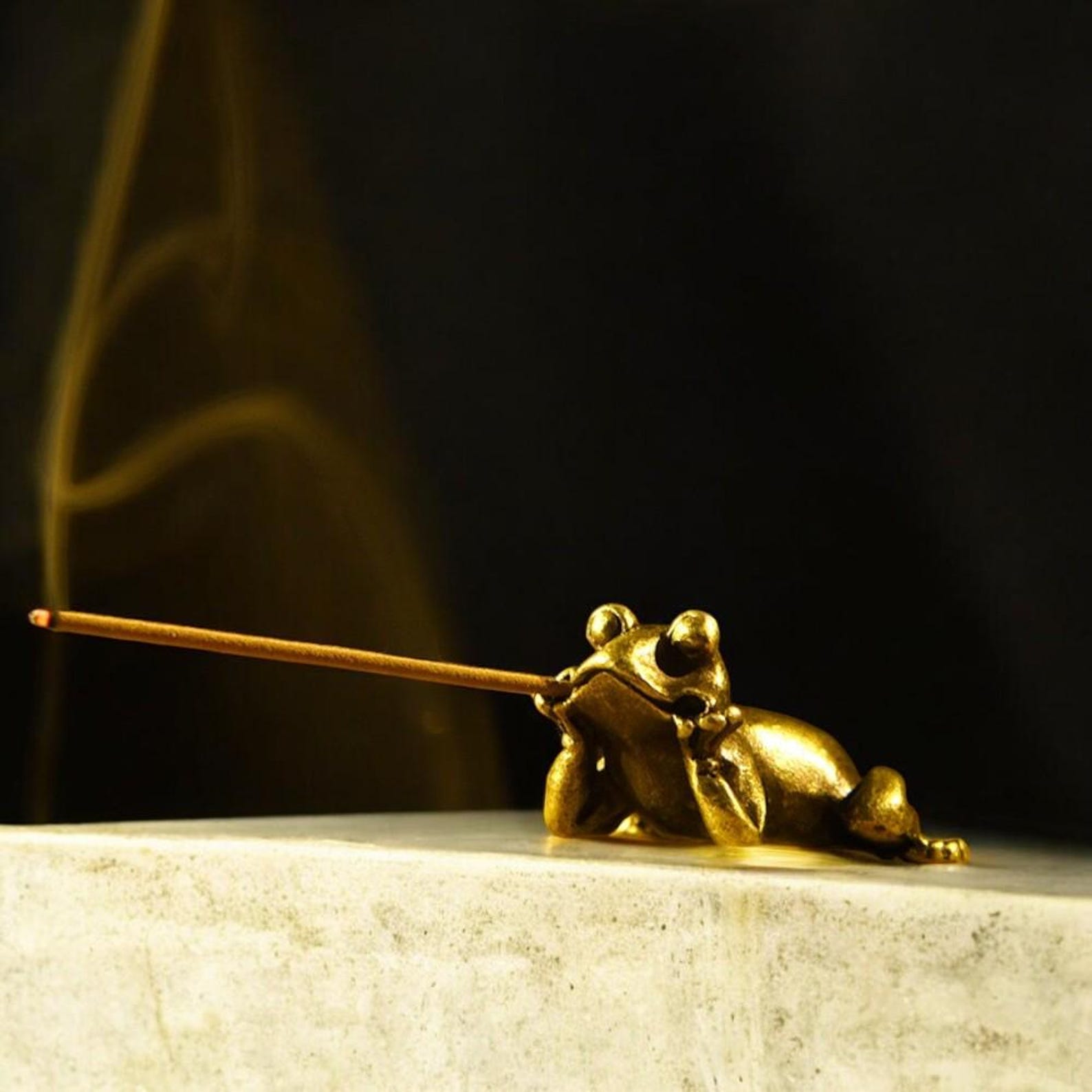 🐸Pure Copper Frog Incense Stick Holder