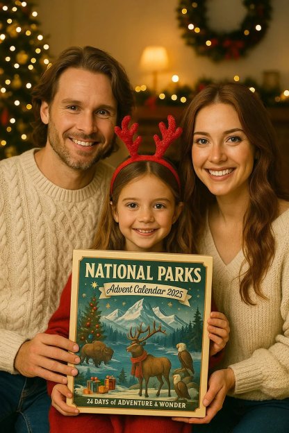National Parks Advent Calendar 2025(✨Same as in the picture)