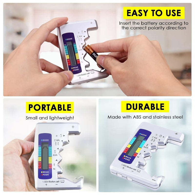 2026 Hot Sale🔥🔥Digital Universal Battery Tester