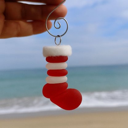 Seaside Treasures: Christmas Sea Glass Ornaments