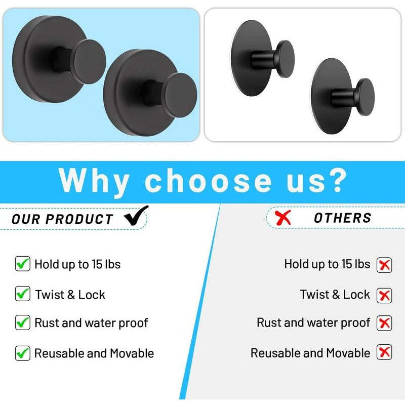🏆Flash Sale 50% OFF - Suction Cup Hooks