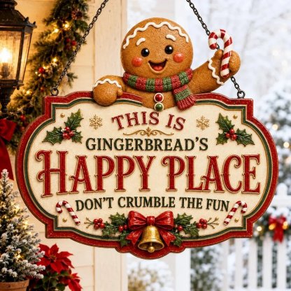 🎄Collection Of Wooden Hanging Signs Featuring Christmas Characters | 8 Festive Designs Measuring 7.9 Or 11.8 Inches, With Vintage-Inspired Illustrations, Layered Christmas Details And A Hanging Design ✨