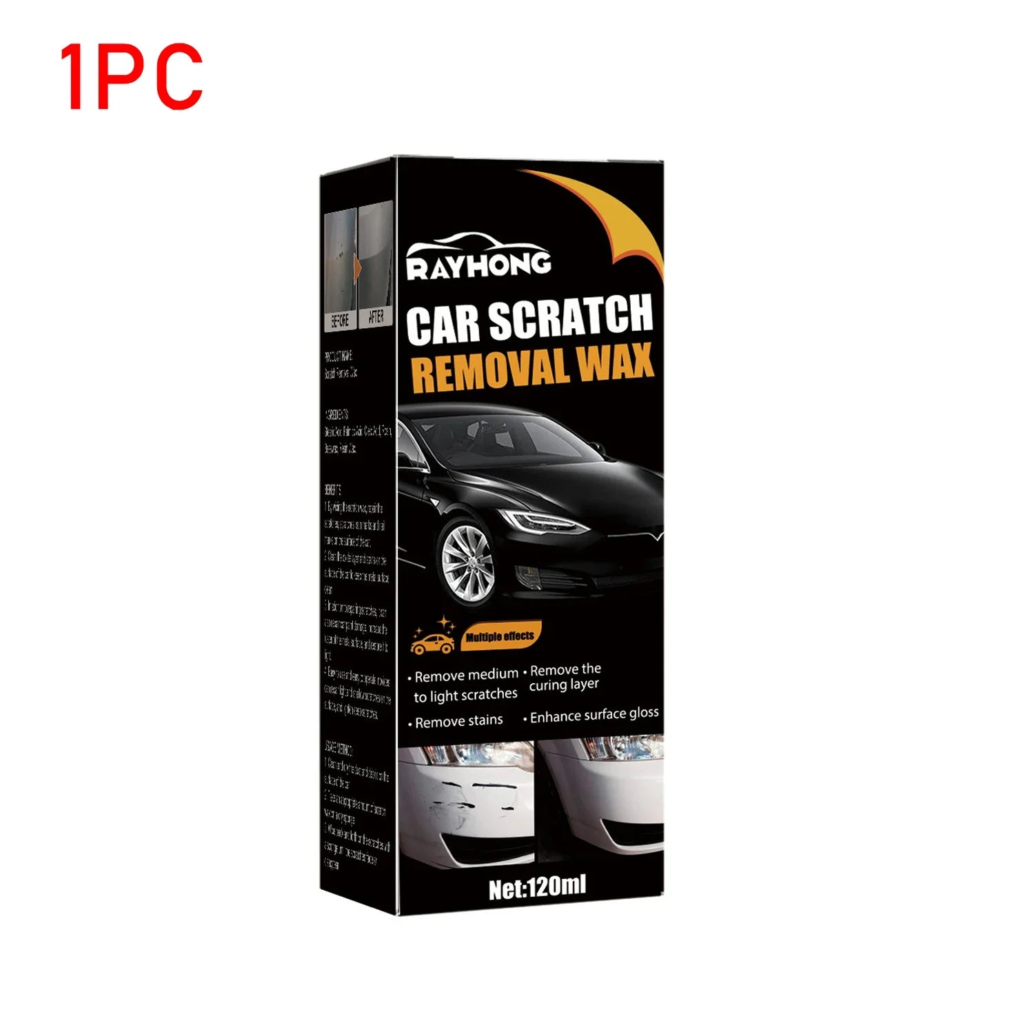 (🔥HOT SALE NOW 49% OFF) - 🚗Car Scratch Repair Kit �?Premium Remover with Wipe Sponge