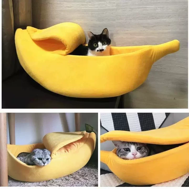 Banana Bed – Cozy & Fun for Your Pets