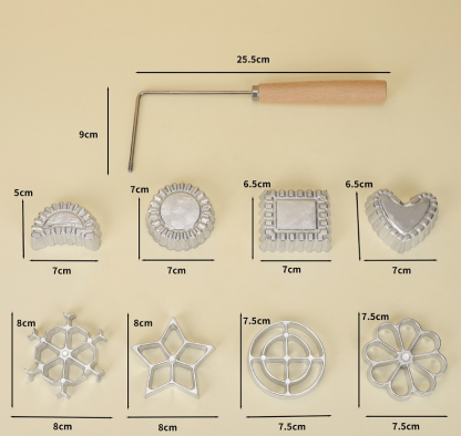 🔥LAST DAY 49% OFF - Nordic-Style Rosettes & Timbale Pastry Mold Set