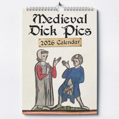 🧑‍🤝‍🧑Last Day Sale 49% OFF-Medieval Dick Pics 2026 Calendar