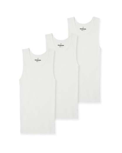 Haus | Premium Ultra-Soft Cotton Fitted Tank 3 Pack