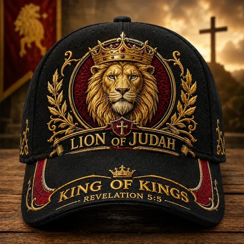 🔥 LAST DAY 50% OFF – Lion of Judah Print Baseball Cap