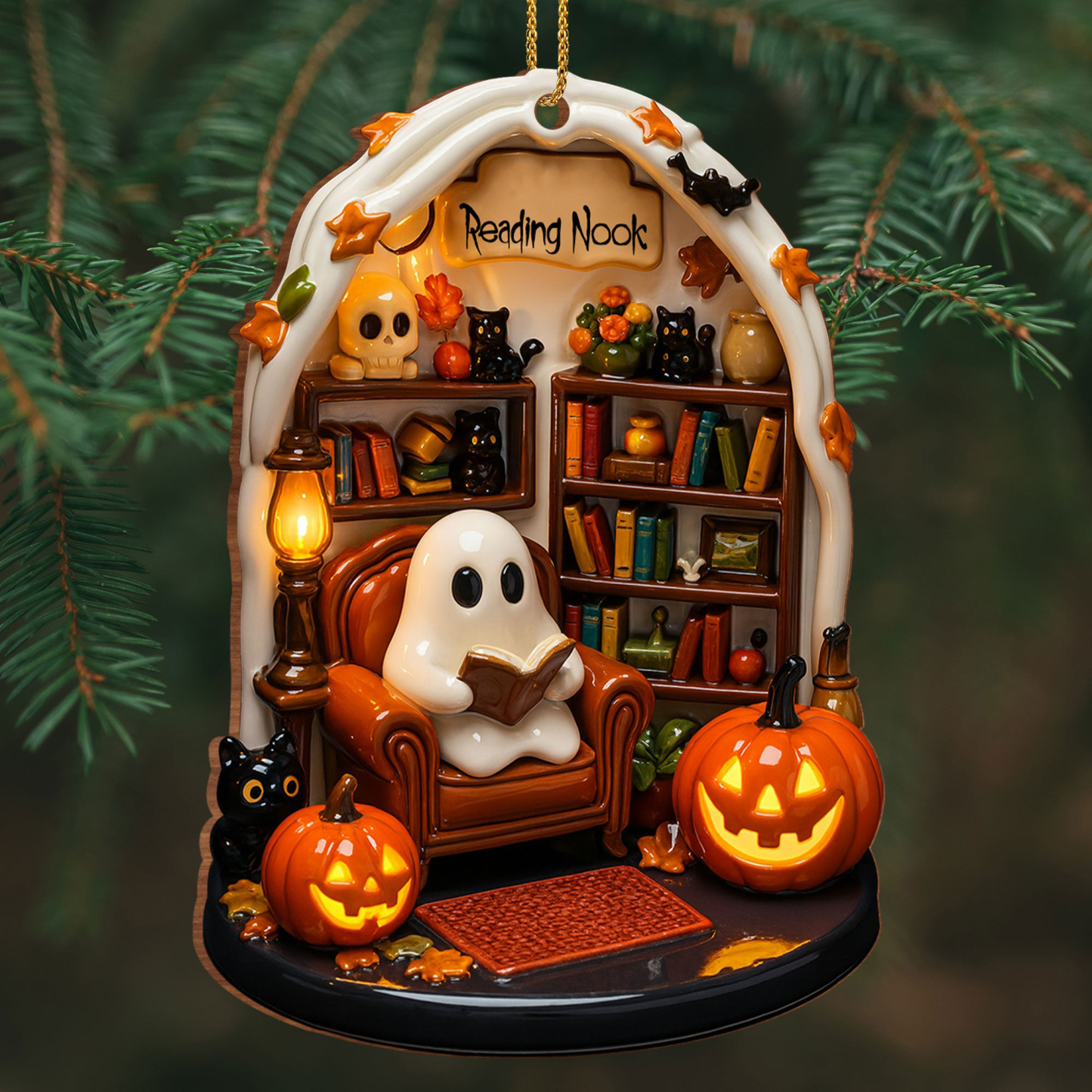 👻 Halloween Spooky Ornament 🎃