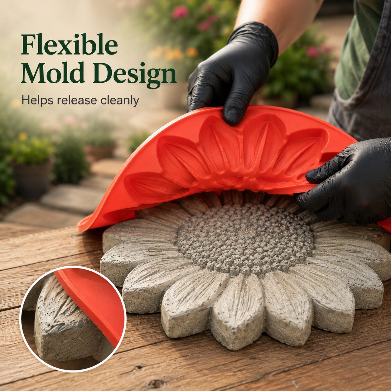 💥 LAST DAY 50% OFF - 🌻 Reusable Garden Art Mold – Make Your Garden Truly One of a Kind