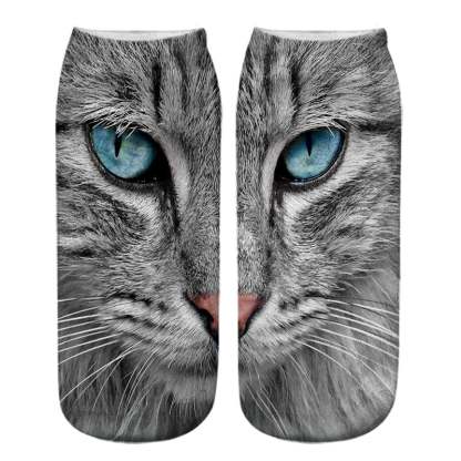 🐾Realistic Cat Face Socks🐱