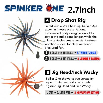 🎣🐙 Tentacle Finesse Soft Plastic Lure