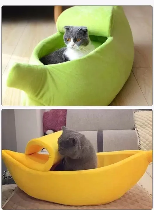 Banana Bed – Cozy & Fun for Your Pets