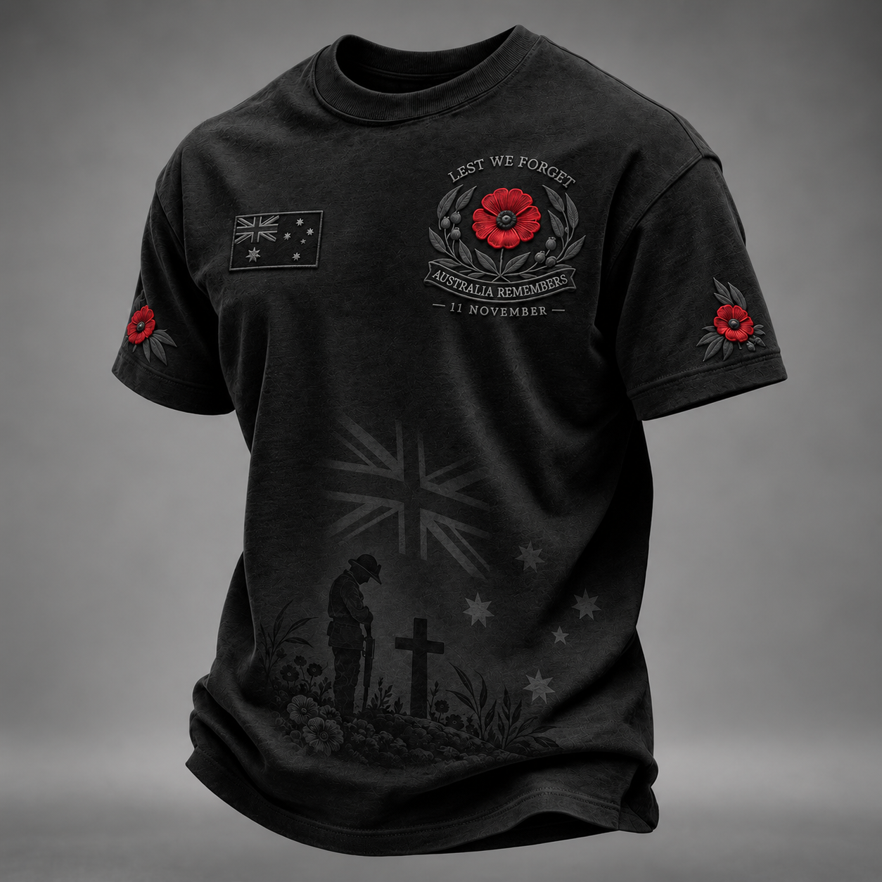 Men's Remembrance Day Short Sleeve T-Shirt
