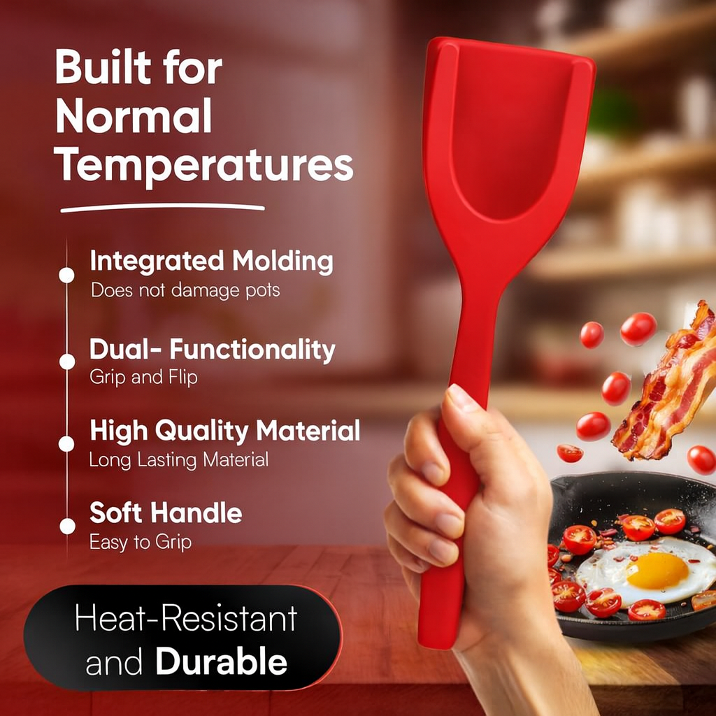 2PC 2 in 1 Egglock Spatula - Perfect Eggs Every Time! (+Free Gift)