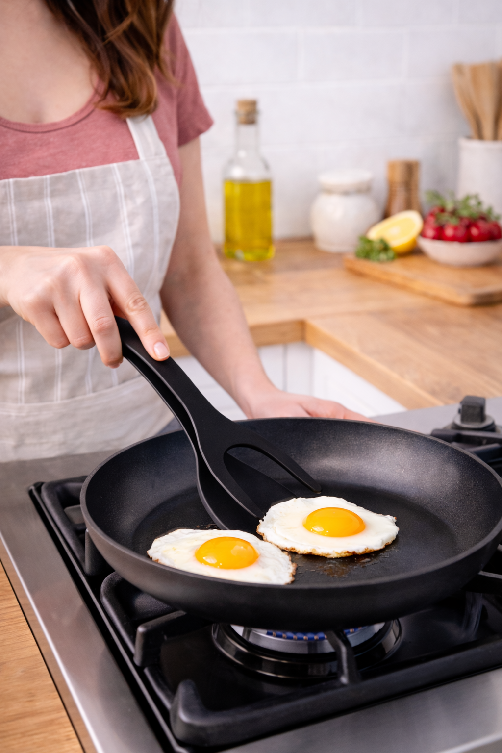 2PC 2 in 1 Egglock Spatula - Perfect Eggs Every Time! (+Free Gift)