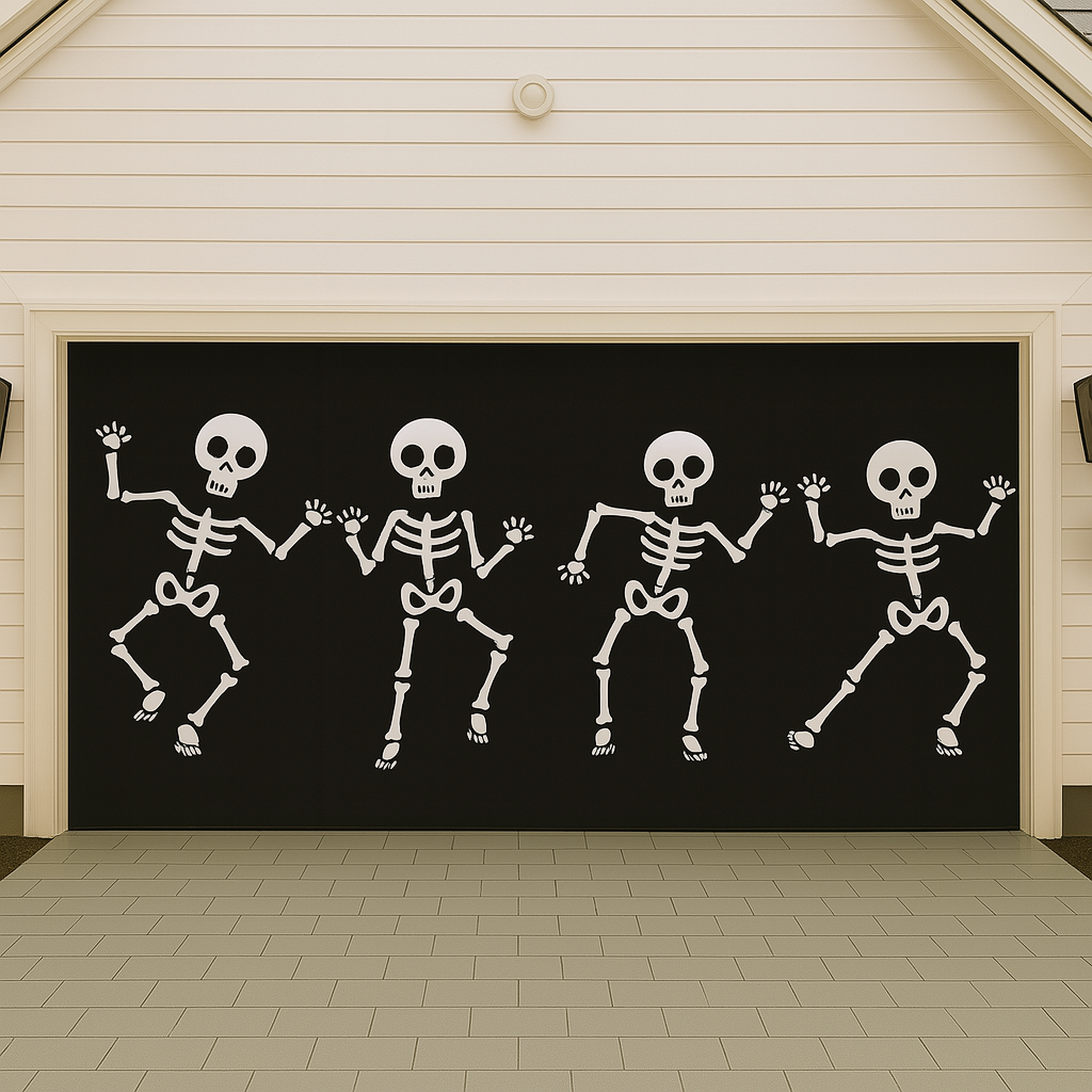 Halloween Garage Door Cover