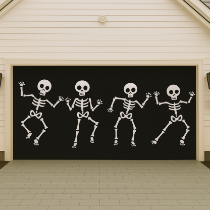 Halloween Garage Door Cover