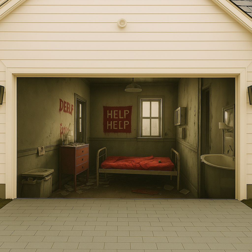 Halloween Garage Door Cover