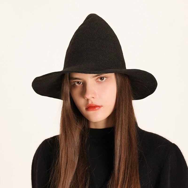2025 Halloween Warm Wool Felt Fedora Hat