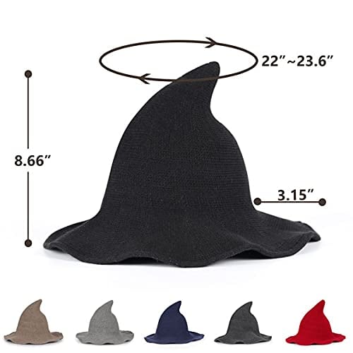 2025 Halloween Warm Wool Felt Fedora Hat
