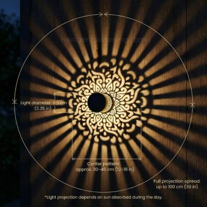Decorative Solar Mandala Lights