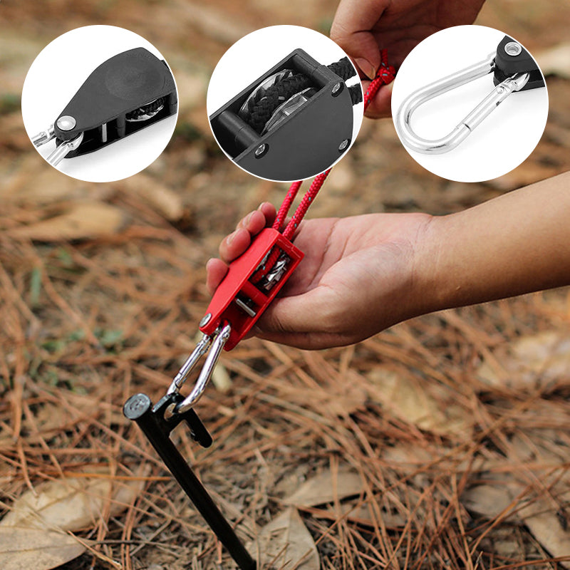 🏆Flash Sale⚡ 50K+ SOLD!🌳Portable Adjustable Fix Camping Rope