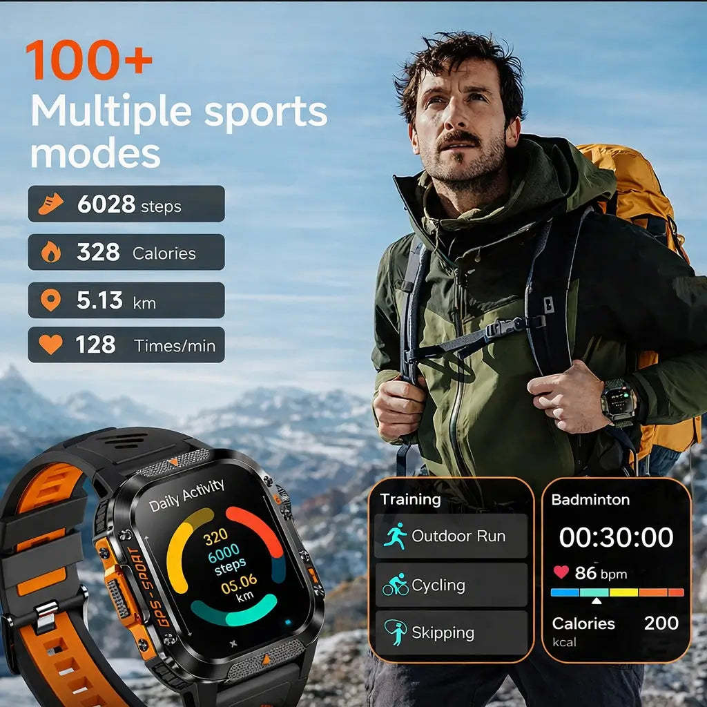 NovaForce X2 Pro – Rugged GPS Smartwatch