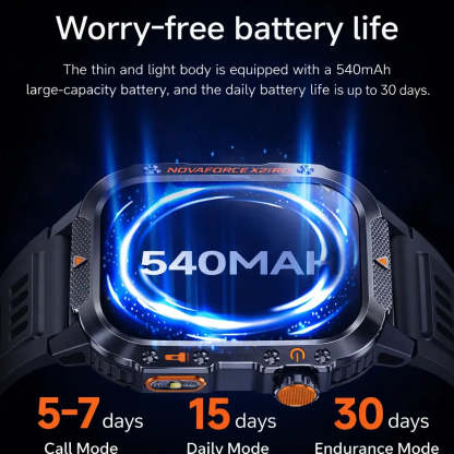 NovaForce X2 Pro – Rugged GPS Smartwatch